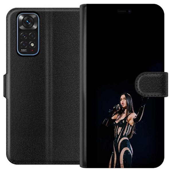 Xiaomi Redmi Note 11 Tegnebogsetui Dua Lipa – Pop Star Aesthetic