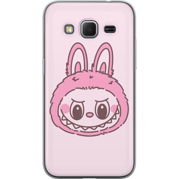 Samsung Galaxy Core Prime Läpinäkyvä kuori Labubu Eläinradan Bunny-versio
