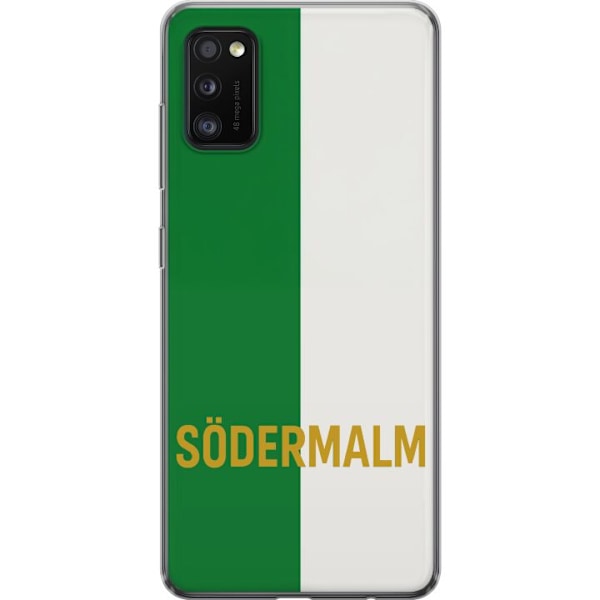 Samsung Galaxy A41 Läpinäkyvä kuori Södermalm - jalkapallo