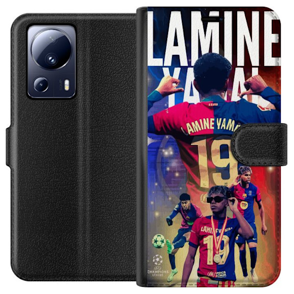 Xiaomi 13 Lite Lommeboketui Yamal i Bevegelse - Ungt Talent p