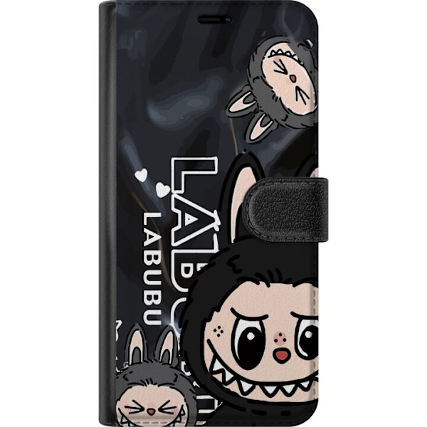 Motorola Edge 40 Pro Lompakkokotelo <nl>Labubu Black Energy -