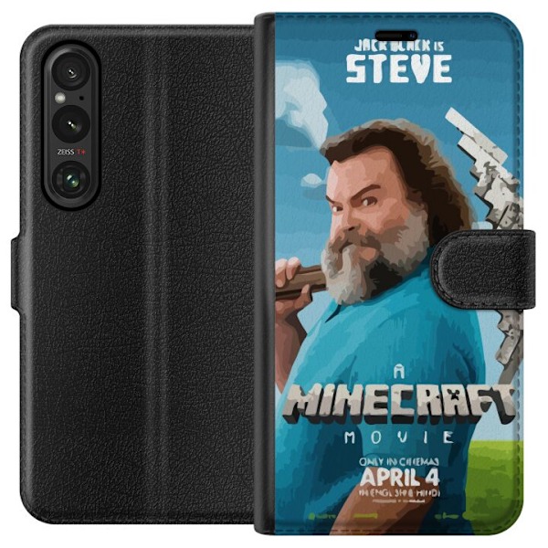 Sony Xperia 1 VI Lommeboketui En Minecraft-film