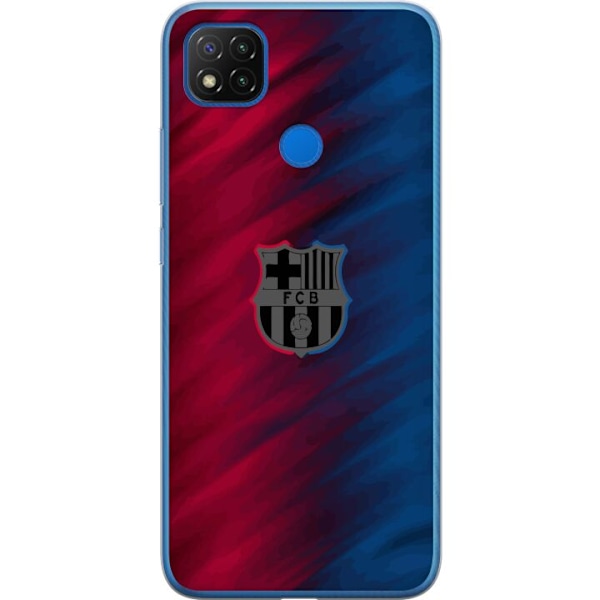 Xiaomi Redmi 9C Läpinäkyvä kuori FC Barcelona