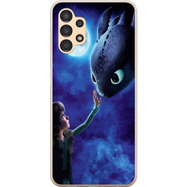 Samsung Galaxy A13 Genomskinligt Skal Draktränaren How to Train Your Dragon