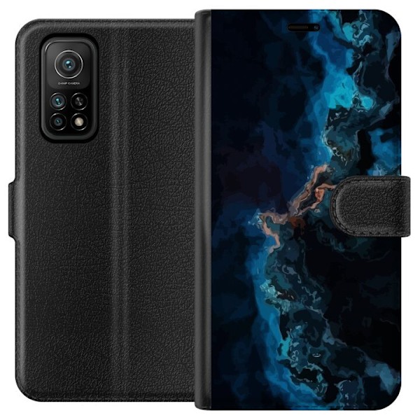 Xiaomi Mi 10T 5G Tegnebogsetui Galakse Marmor