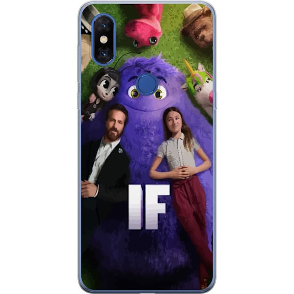 Xiaomi Mi Mix 3 Läpinäkyvä kuori IF: Låtsaskompisar