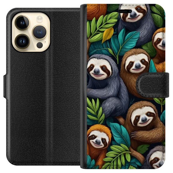 Apple iPhone 15 Pro Max Lommeboketui Sengångarstil - avslappe