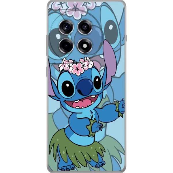 OnePlus 12R Genomskinligt Skal Stitch under Stjärnorna – Magisk Anime-stil