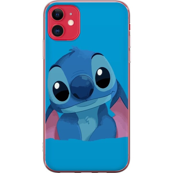 Apple iPhone 11 Läpinäkyvä kuori Stitch Sininen