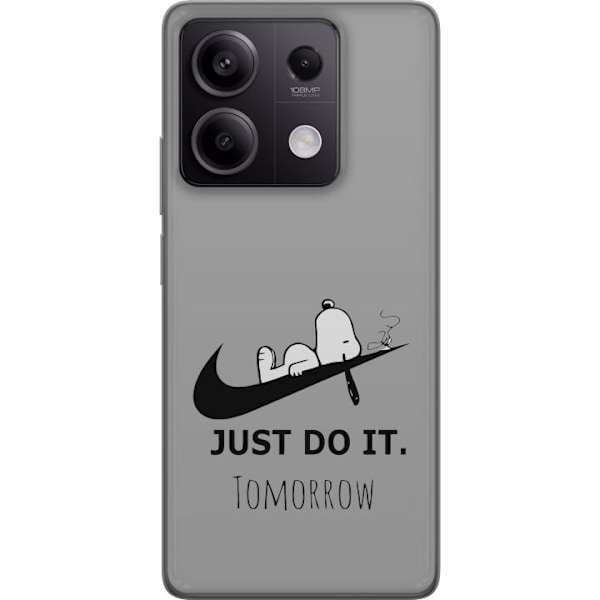 Xiaomi Redmi Note 13 Pro Genomskinligt Skal Just Do It, NIKE