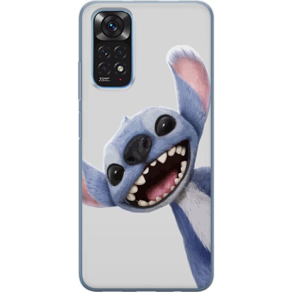 Xiaomi Redmi Note 11S Gjennomsiktig deksel Stitch i Fart - Kaw