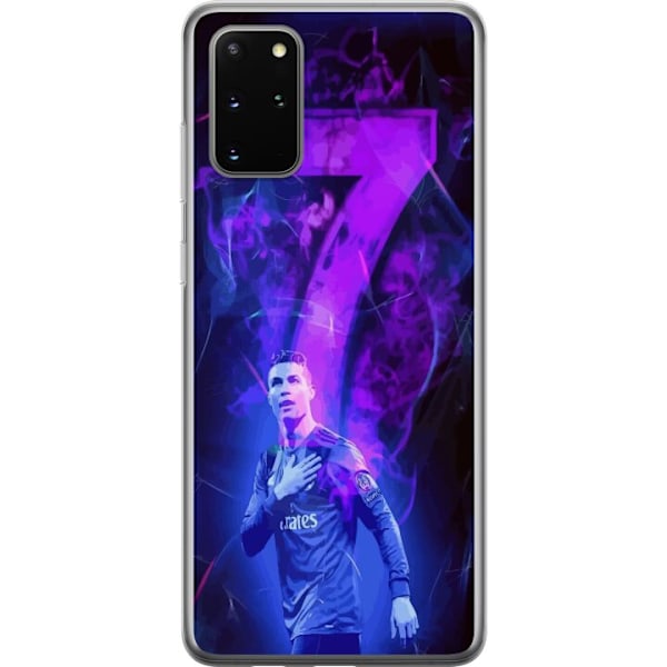 Samsung Galaxy S20+ Gjennomsiktig deksel Ronaldo 7 - Fotballle
