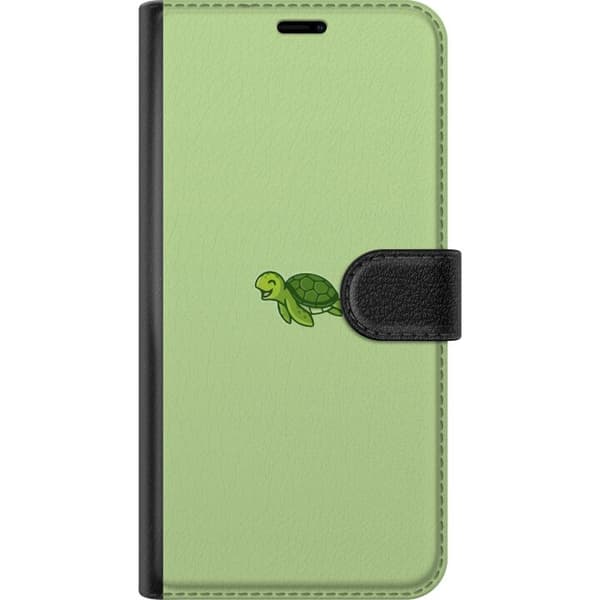 Kompatibelt Plånboksfodral till Samsung Galaxy A20e Sköldpadda