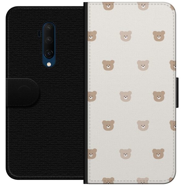 OnePlus 7T Pro Lompakkokotelo Teddy-tausta - söpöt teddykarh