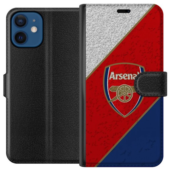 Apple iPhone 12 mini Lompakkokotelo Arsenal