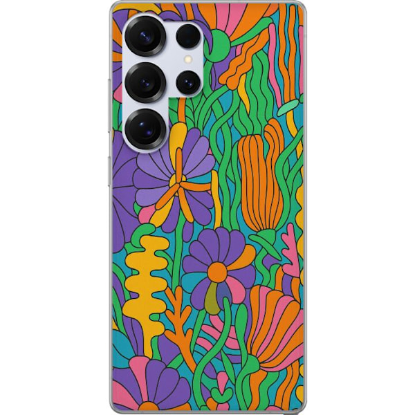 Samsung Galaxy S25 Ultra Genomskinligt Skal Color Pop
