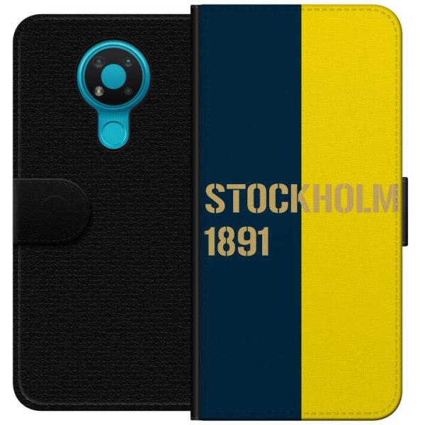 Nokia 3.4 Tegnebogsetui Stockholm 1891