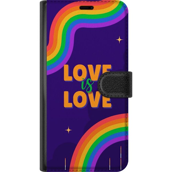 Apple iPhone 16 Plus Tegnebogsetui Love is Love