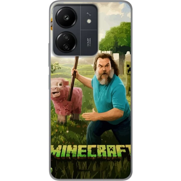 Xiaomi Redmi 13C Genomskinligt Skal A Minecraft Movie