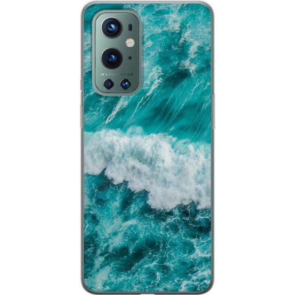 OnePlus 9 Pro Läpinäkyvä kuori Meri