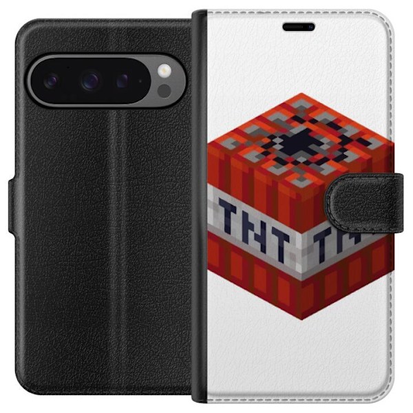 Google Pixel 9 Pro XL Tegnebogsetui Minecraft TNT