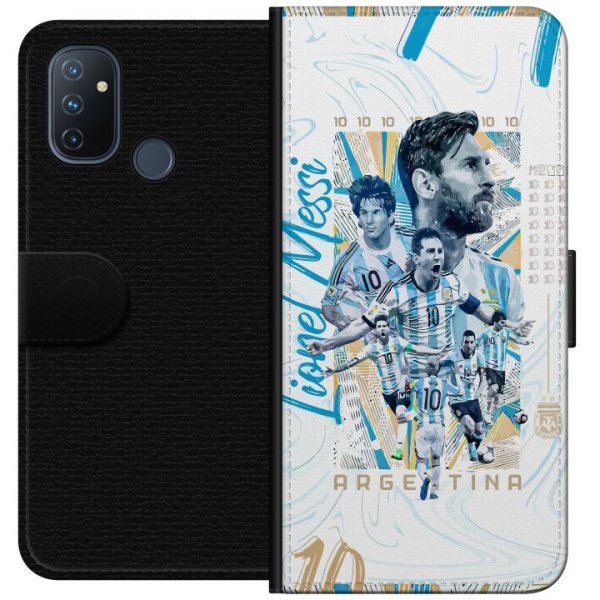 OnePlus Nord N100 Tegnebogsetui Lionel Messi