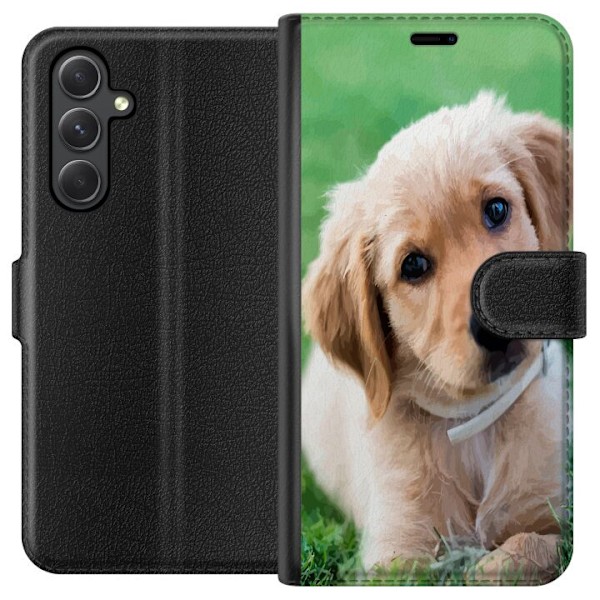 Samsung Galaxy A15 5G Plånboksfodral Hund