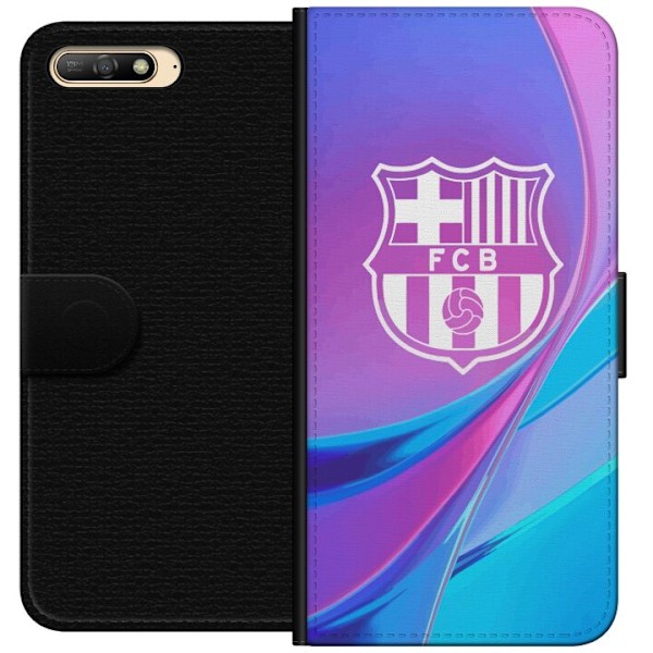 Huawei Y6 (2018) Lompakkokotelo FC Barcelona