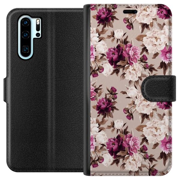 Kompatibelt Lommeboketui til Huawei P30 Pro efflorerescerende