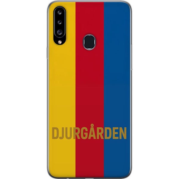 Samsung Galaxy A20s Gennemsigtig cover Djurgården – fodbold
