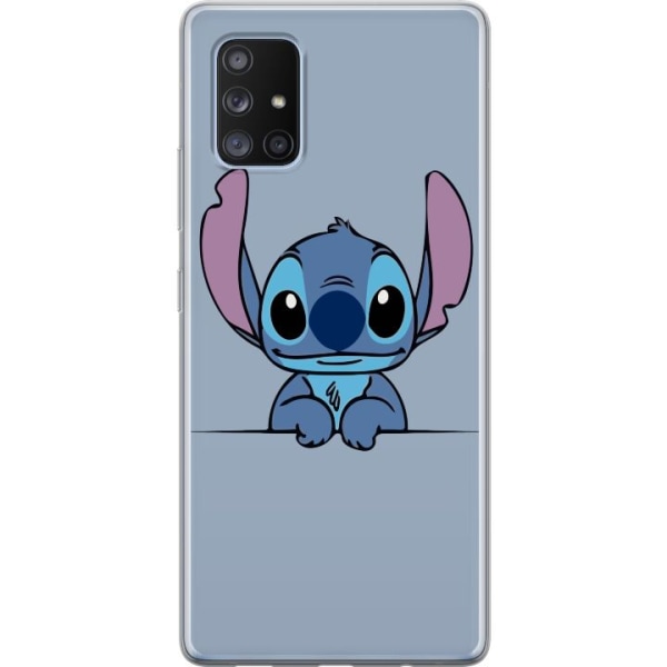 Samsung Galaxy A71 5G Gennemsigtig cover Lilo & Stitch