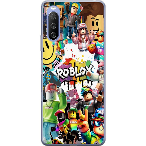 Sony Xperia 10 III Lite Genomskinligt Skal Roblox