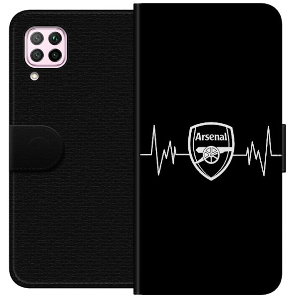 Huawei P40 lite Tegnebogsetui Arsenal