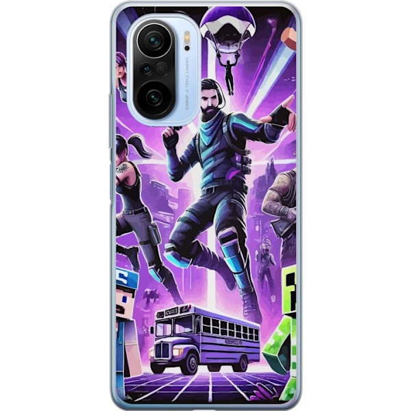 Xiaomi Mi 11i Gennemsigtig cover Fortnite vs Minecraft