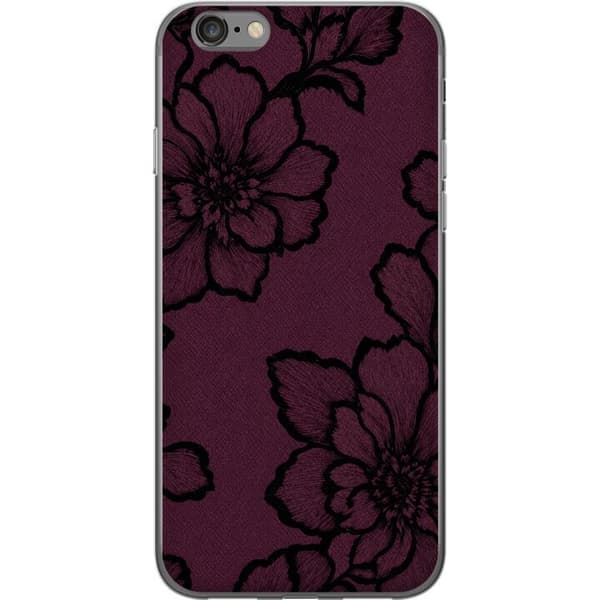 Kompatibelt Mobilskal till Apple iPhone 6 Blackberry Bloom lila