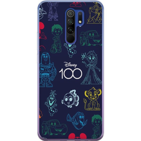 Xiaomi Redmi 9 Gennemsigtig cover Disney 100