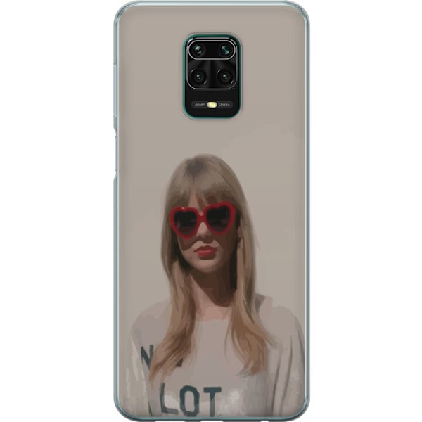 Xiaomi Redmi Note 9 Pro Läpinäkyvä kuori Taylor Swift