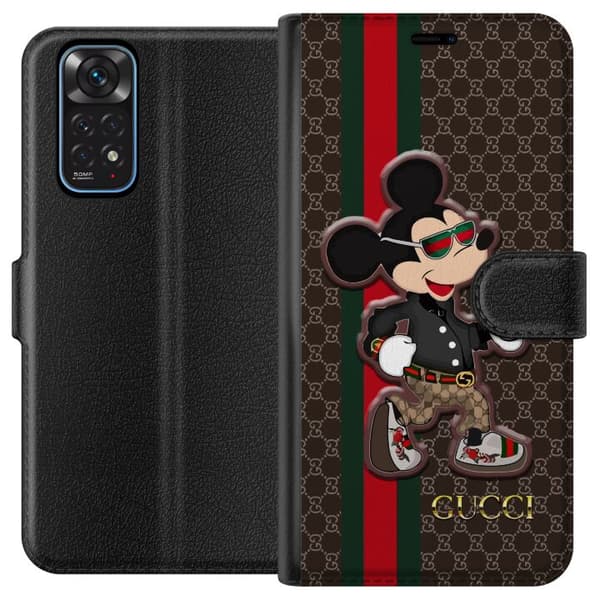 Yhteensopiva Lompakkokotelo Xiaomi Redmi Note 11 CC Happy Mouse