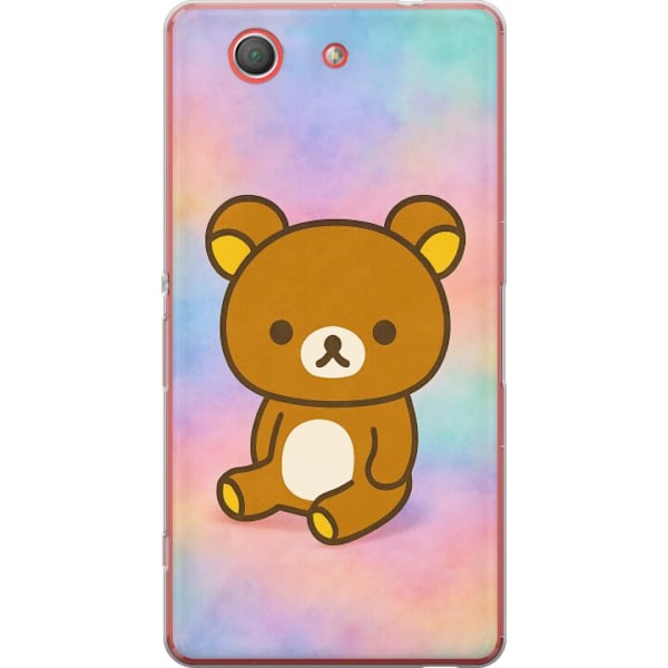 Sony Xperia Z3 Compact Läpinäkyvä kuori Kawaii Sanrio Rilakkuma