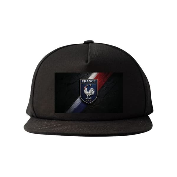 Snapback-lippalakki musta one size
