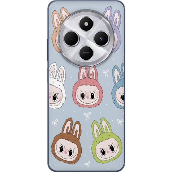 Xiaomi Redmi 14C Genomskinligt Skal Labubu Star Pattern – St