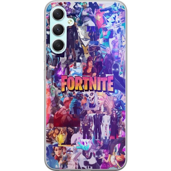 Samsung Galaxy A34 Gennemsigtig cover Fortnite