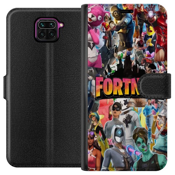 Xiaomi Redmi Note 9 Tegnebogsetui Fortnite