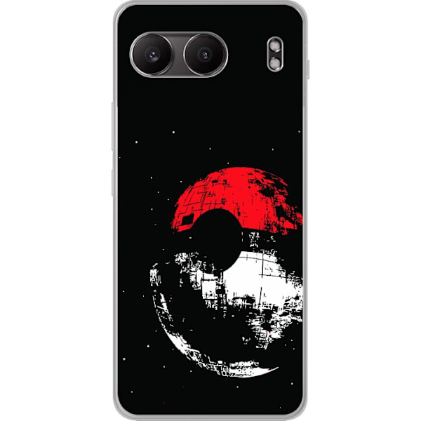 OnePlus Nord 4 Gennemsigtig cover Pokéball Death Star