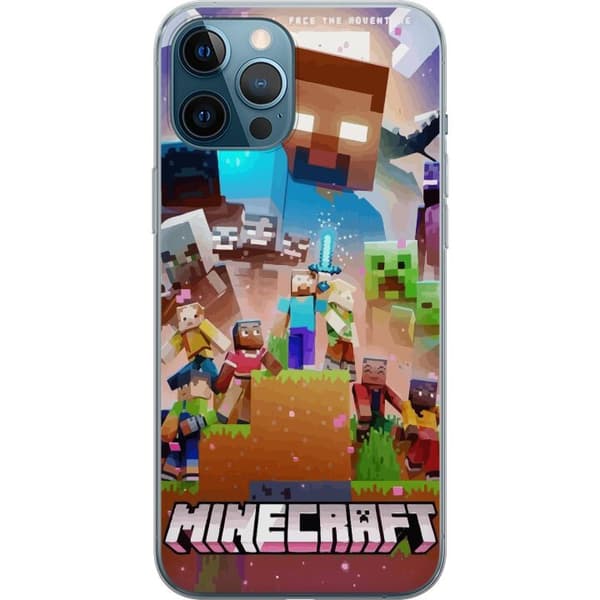 Kompatibelt Mobildeksel til Apple iPhone 12 Pro Max Minecraft