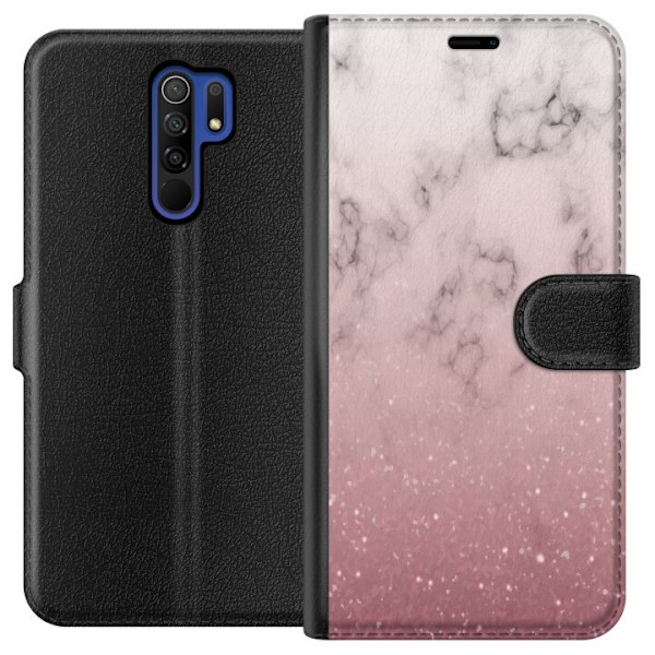 Xiaomi Redmi 9 Lompakkokotelo Rosa