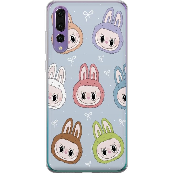 Huawei P20 Pro Läpinäkyvä kuori Tähtikuvioitu hirviöasenne