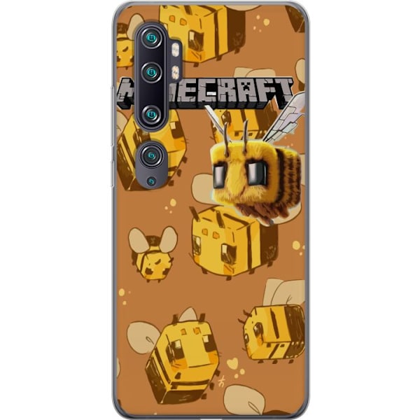 Xiaomi Mi Note 10 Läpinäkyvä kuori Minecraft Bi