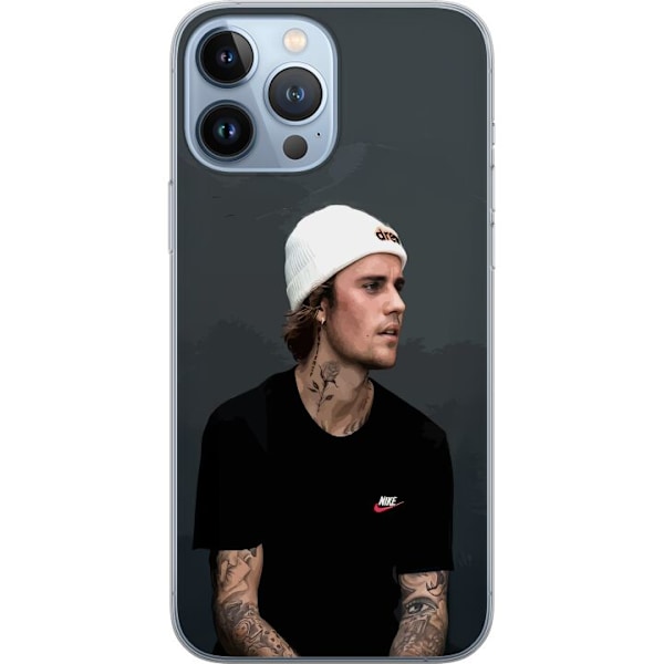 Apple iPhone 13 Pro Max Genomskinligt Skal Justin Bieber