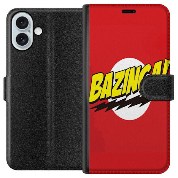 Apple iPhone 16 Plus Tegnebogsetui Bazinga!!!